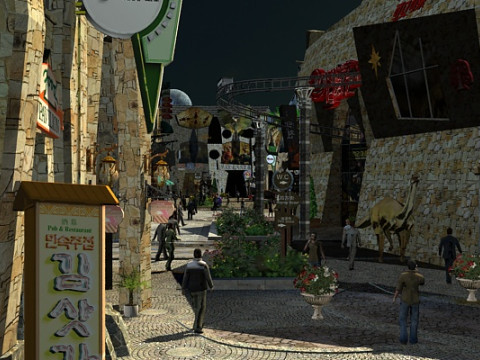 Amusement park Modelo 3D