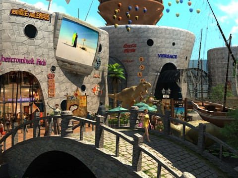 Amusement park Model 3D