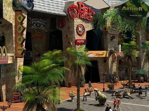 Amusement park 3D Model
