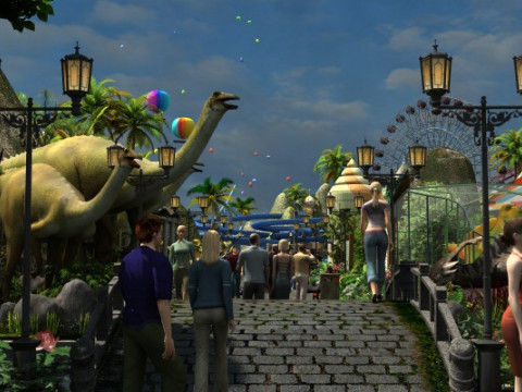 Amusement park Modelo 3D