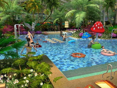 Spa 3D Model