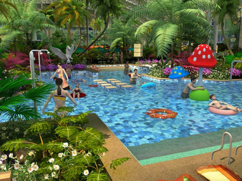 Spa 3D Model