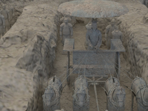 Terracotta Warriors 3D Model