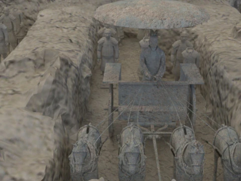 Terracotta Warriors 3D Model