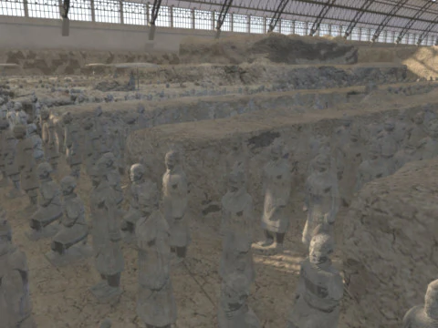 Terracotta Warriors 3D Model