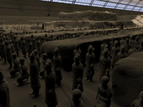 Terracotta Warriors 3D Model