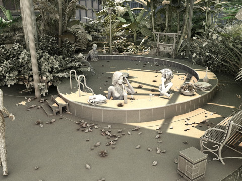 Spa 3D Model