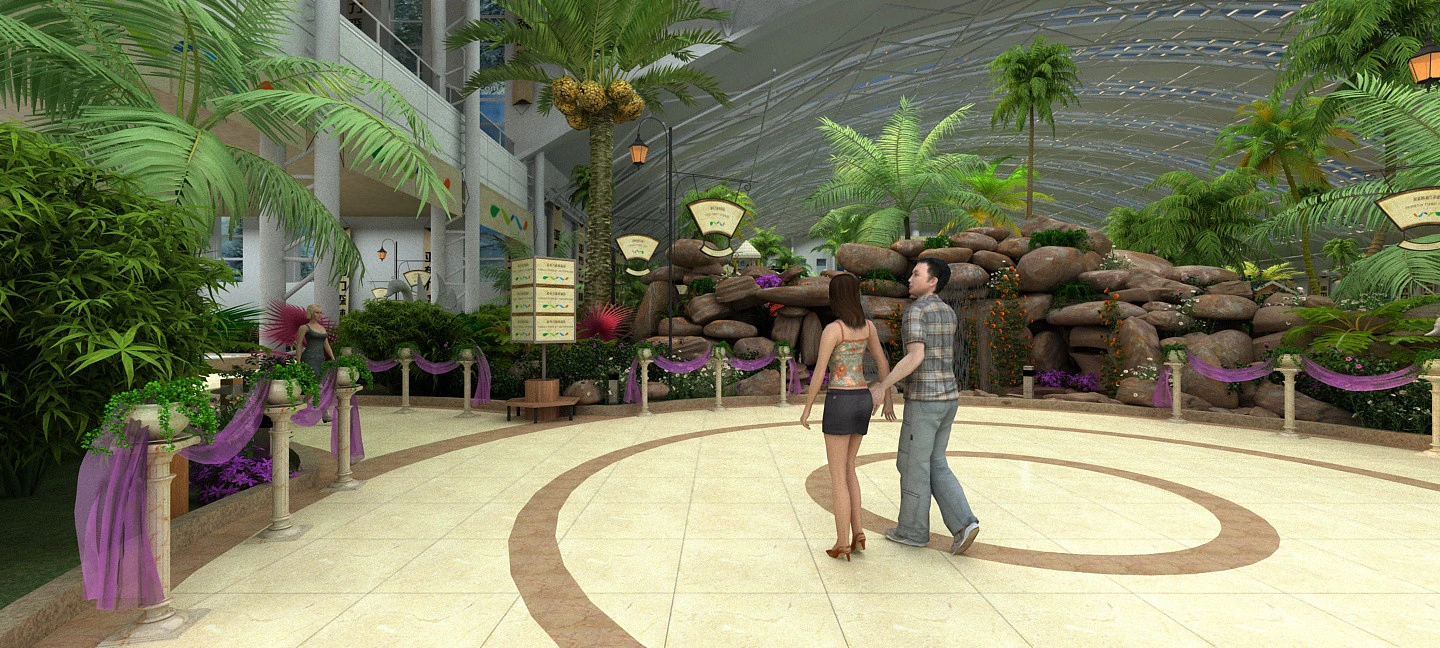 Spa 3D Model .c4d .max .obj .3ds .fbx .stl .blend 