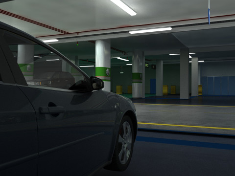 Garage 3D 模型