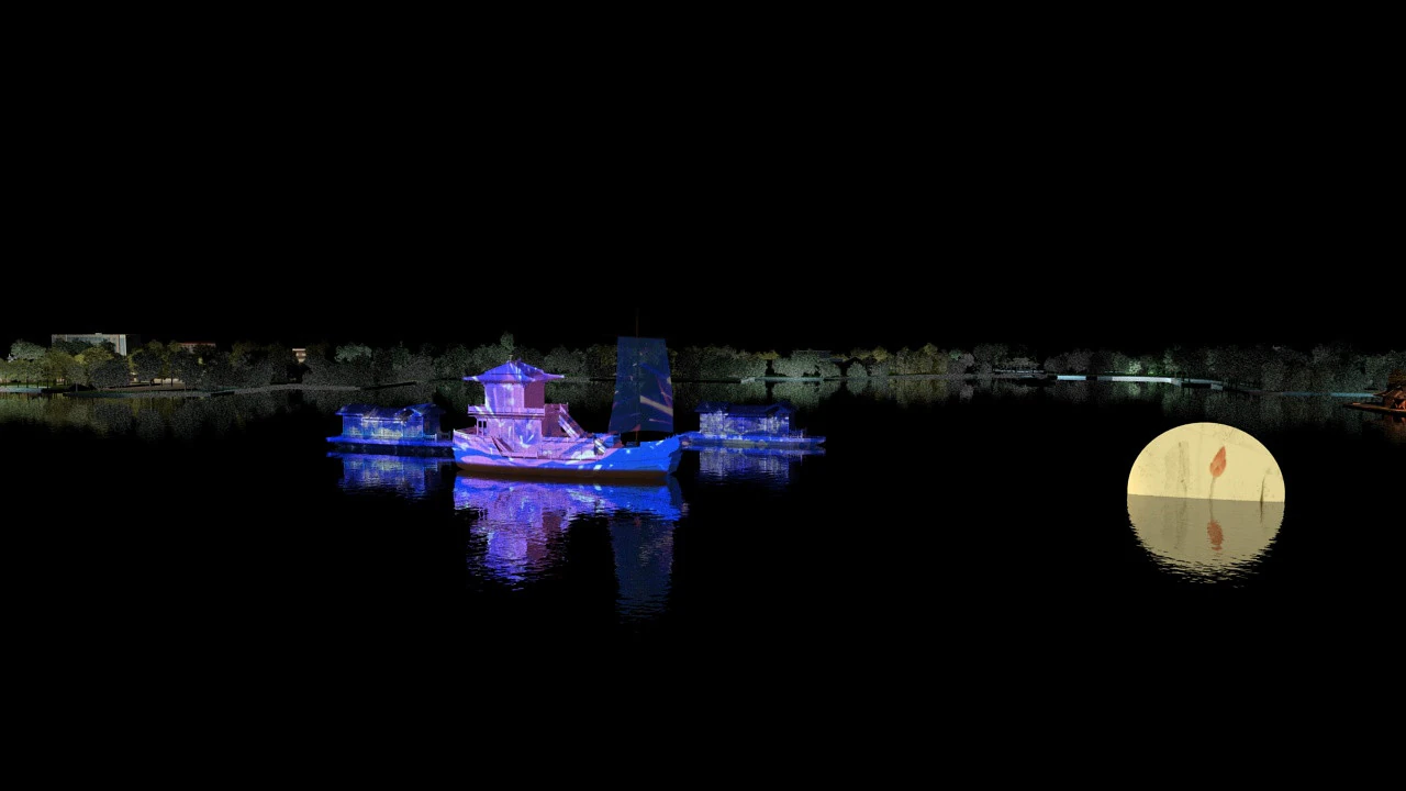 Cruise ship 3D Model .c4d .max .obj .3ds .fbx .stl .blend