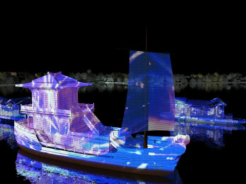 Cruise ship 3D Model