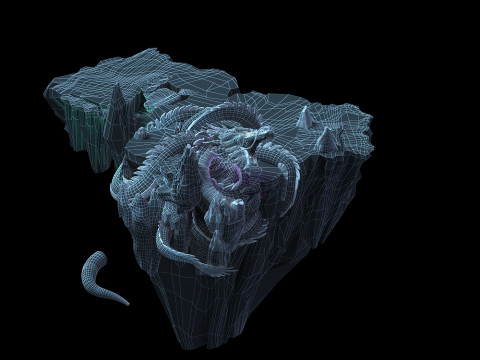 Relief Model 3D