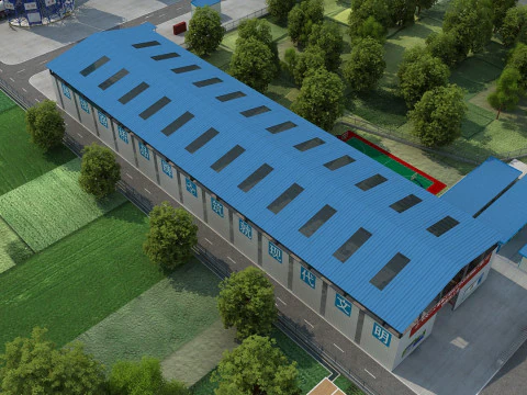 Factory workshop 3D Model