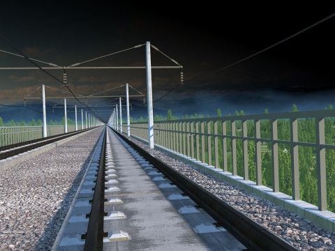 Train Modelo 3D