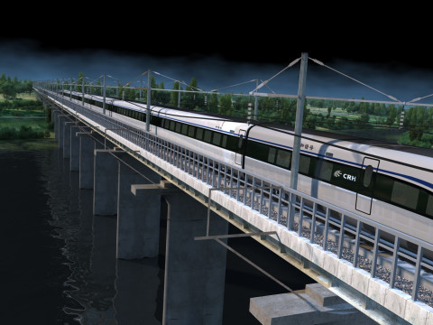 Train 3Dモデル
