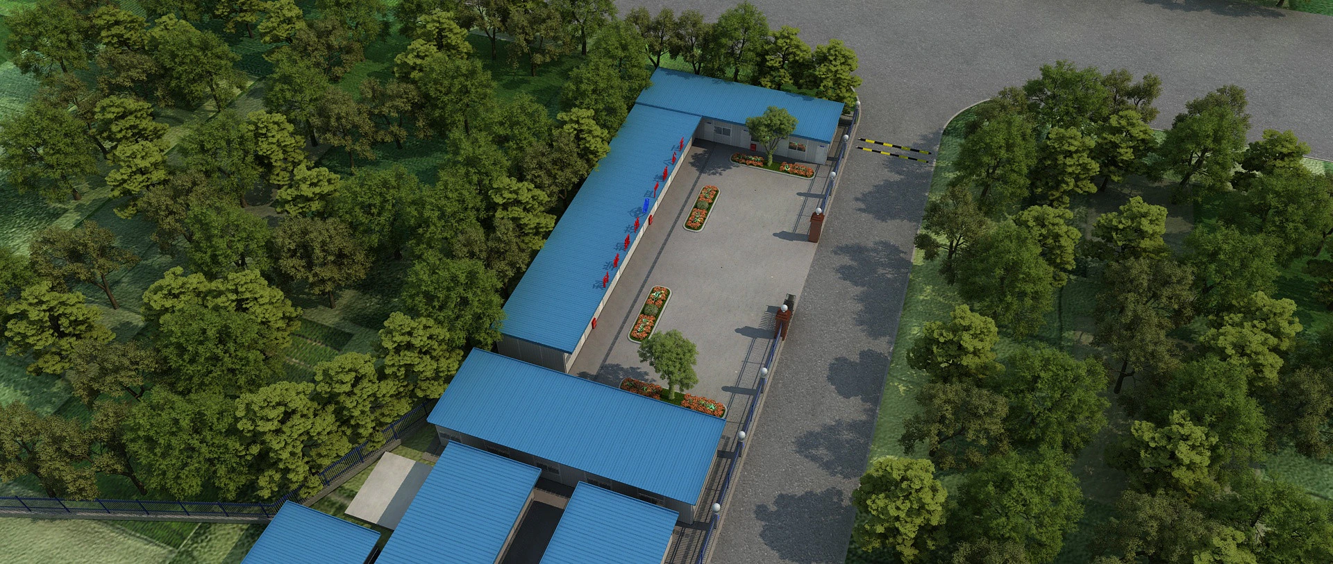 Factory workshop 3D Model .c4d .max .obj .3ds .fbx .stl .blend 