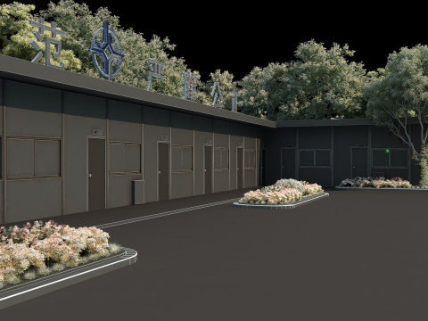 Factory workshop 3D Model