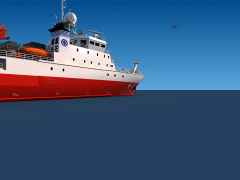 Meeresuntersuchung 3D Modell