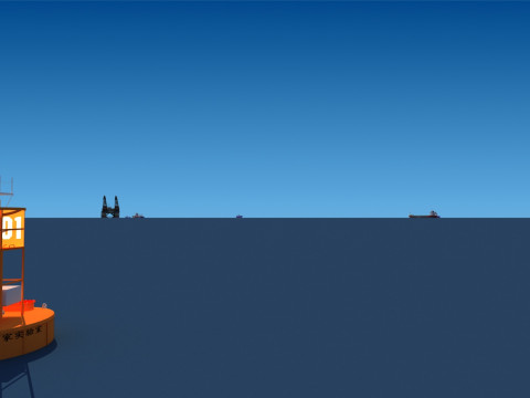 Marine survey 3D Model