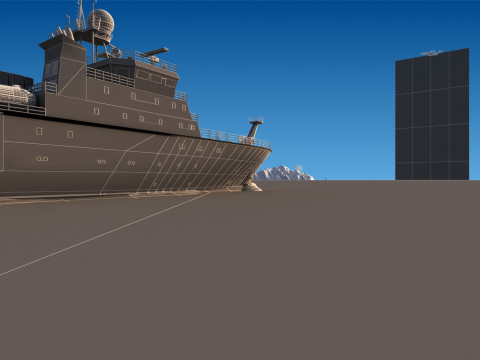Marine survey 3D Model
