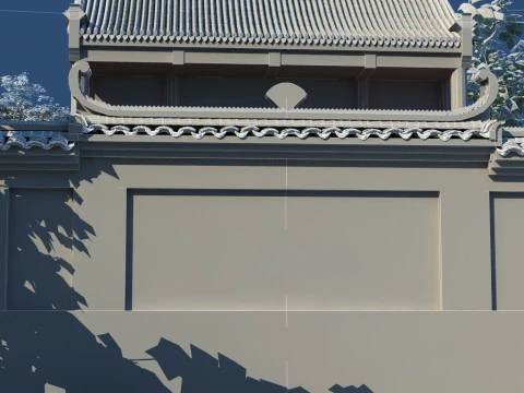 Bangunan kuno Model 3D