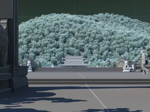 Tombs of Emperors 3D Model