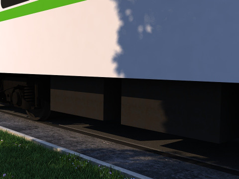 Train Modèle 3D