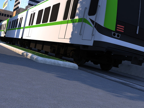Train Modèle 3D
