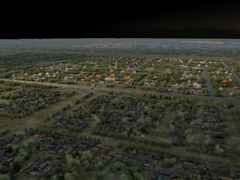 Ancient city 3D Model