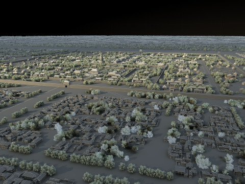 Ancient city 3D Model