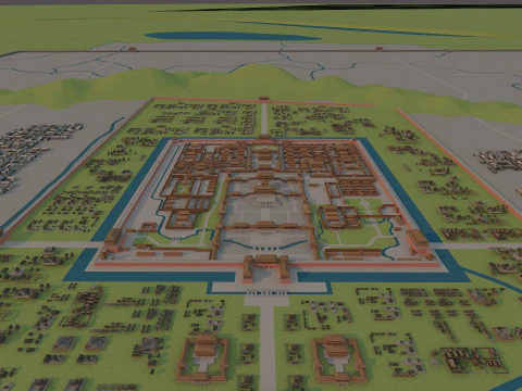 Palace 3D Model