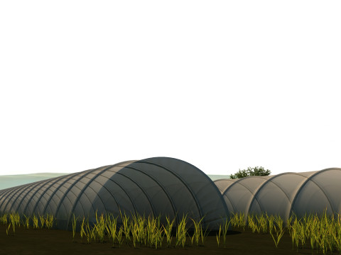 Vegetable shed 3D 模型
