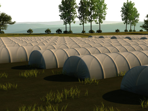 Vegetable shed Modelo 3D