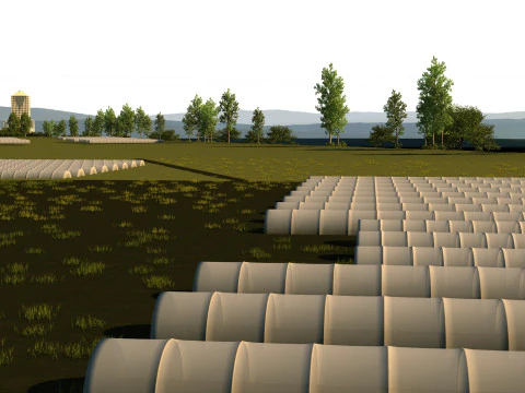 Cobertizo de verduras Modelo 3D