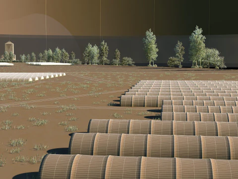 Cobertizo de verduras Modelo 3D