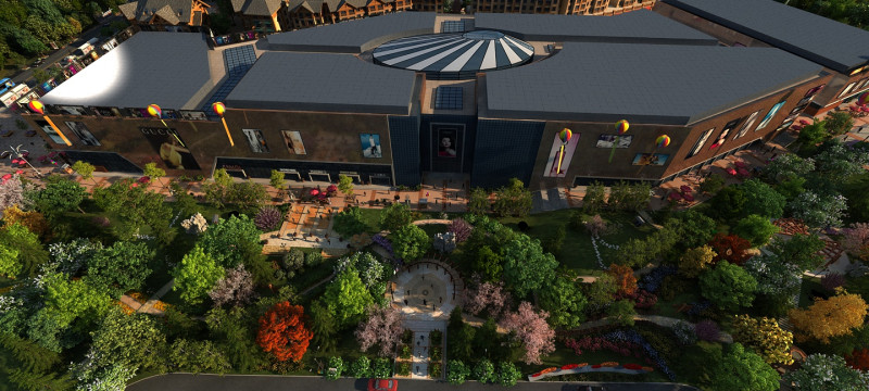 Shopping mall 3Dモデル .c4d .max .obj .3ds .fbx .stl .blend 