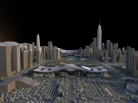 Shenzhen 3D 모델