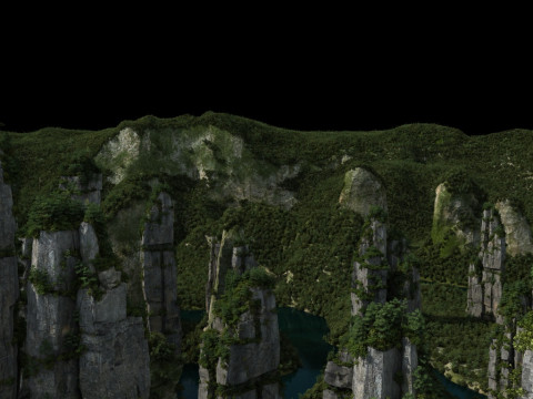Mountain 3D 模型