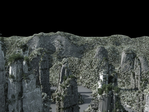 Mountain 3D 模型
