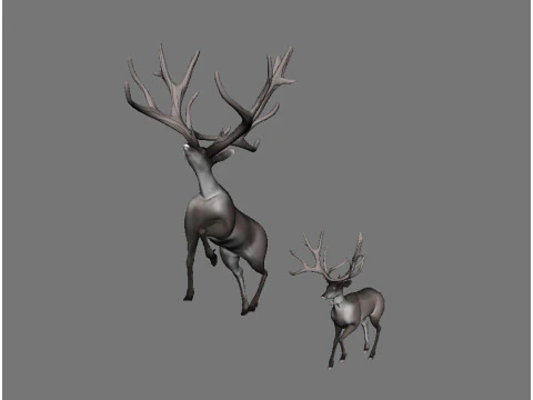 Deer 3D Model