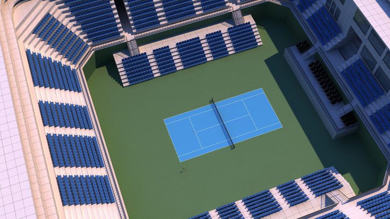 Stadium 3Dモデル .c4d .max .obj .3ds .fbx .stl .blend 