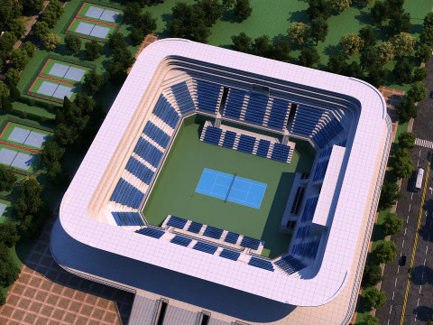 Stadium 3D Model