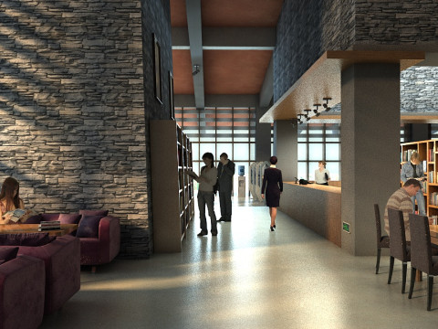 Library 3Dモデル