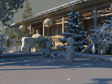 Spa 3D Model