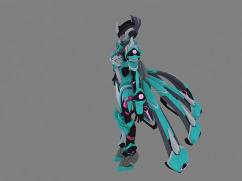 Wind Attribute Battlegear 3D Model