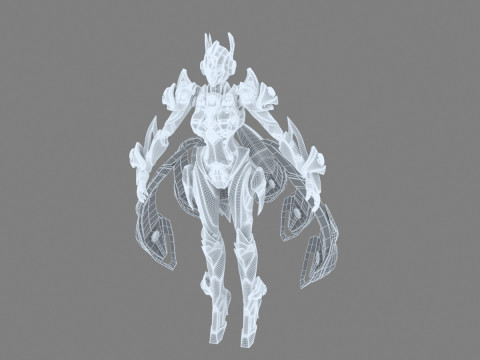 Wind Attribute Battlegear 3D Model
