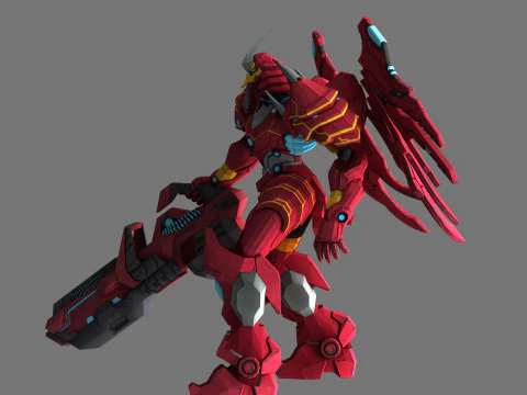 Fire armor 3D Model