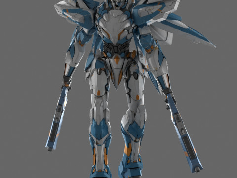 Water Attribute Battlegear 3Dモデル