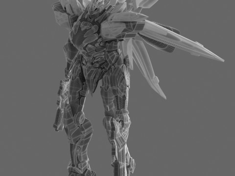 Water Attribute Battlegear 3D Model