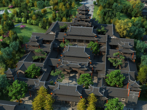 Ancient city 3D 模型